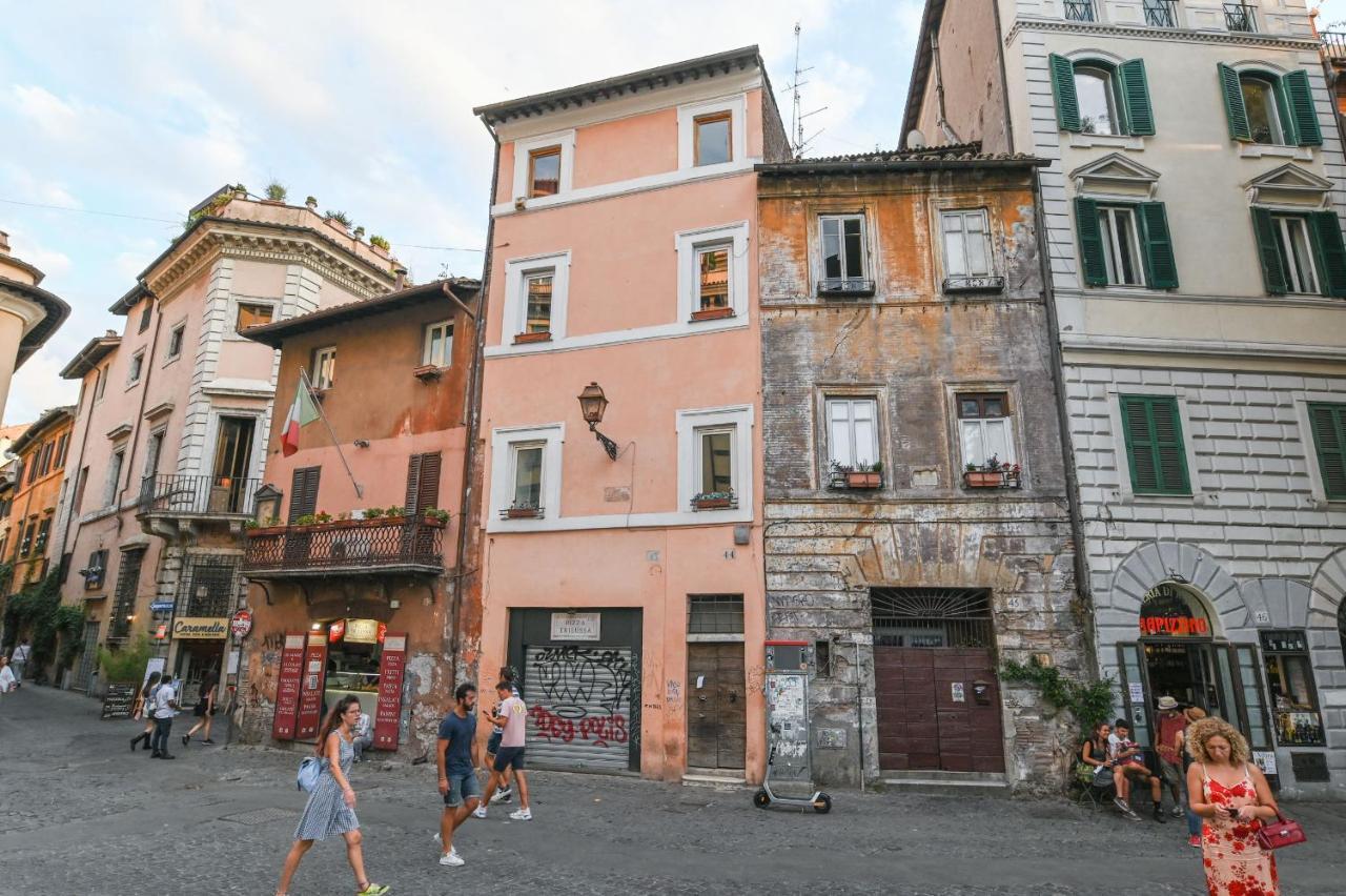 Apartamento Gorgeous Trastevere Loft On The River Roma Exterior foto